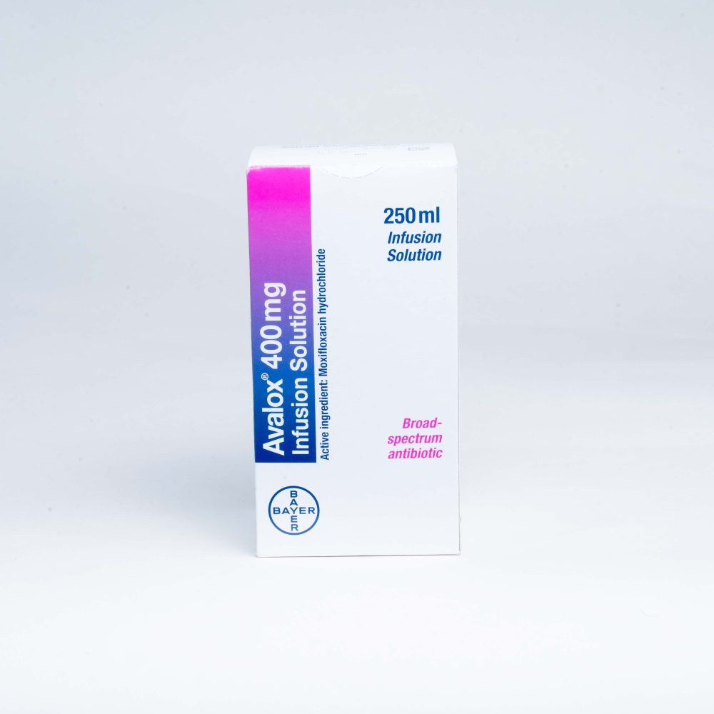Avalox Vials