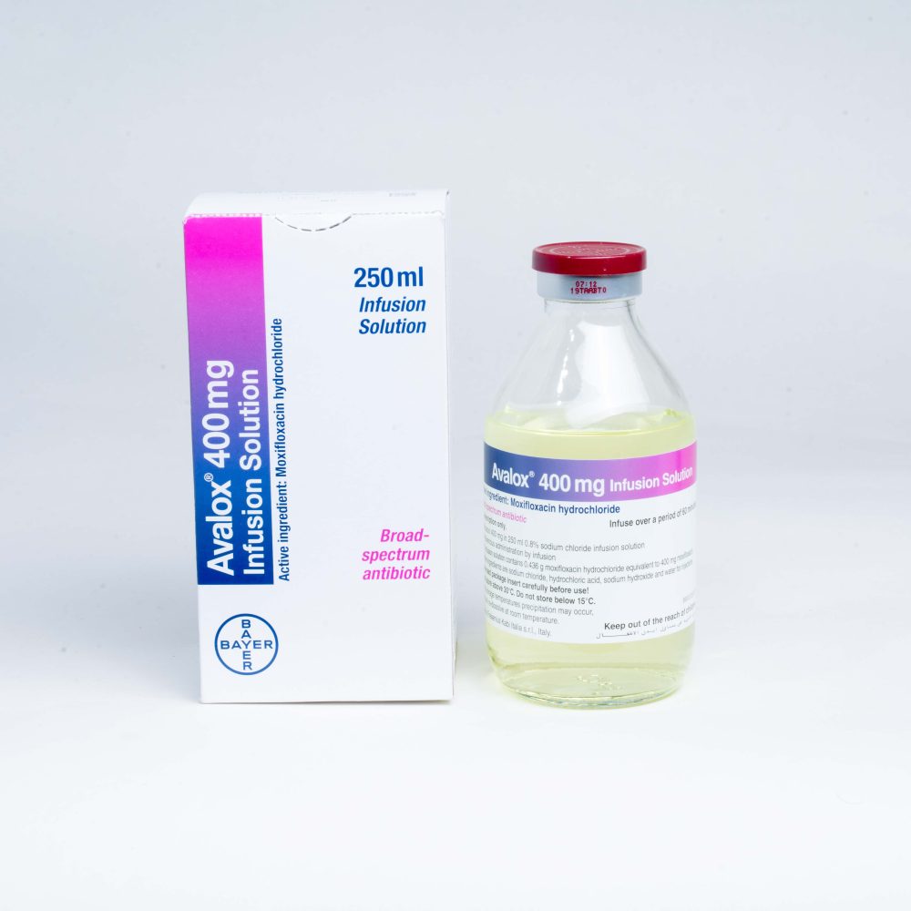 Avalox Vials
