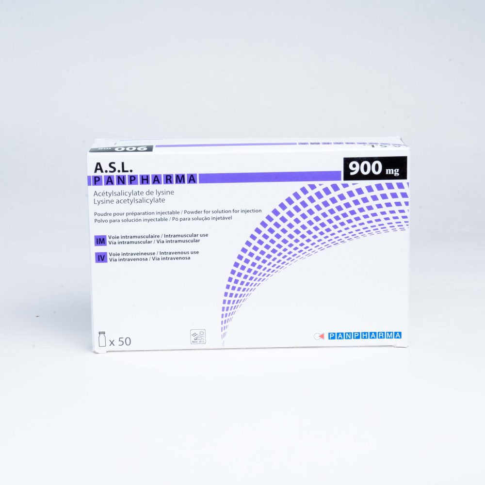 Acetyl Salicylate de lysine 0.9 inj